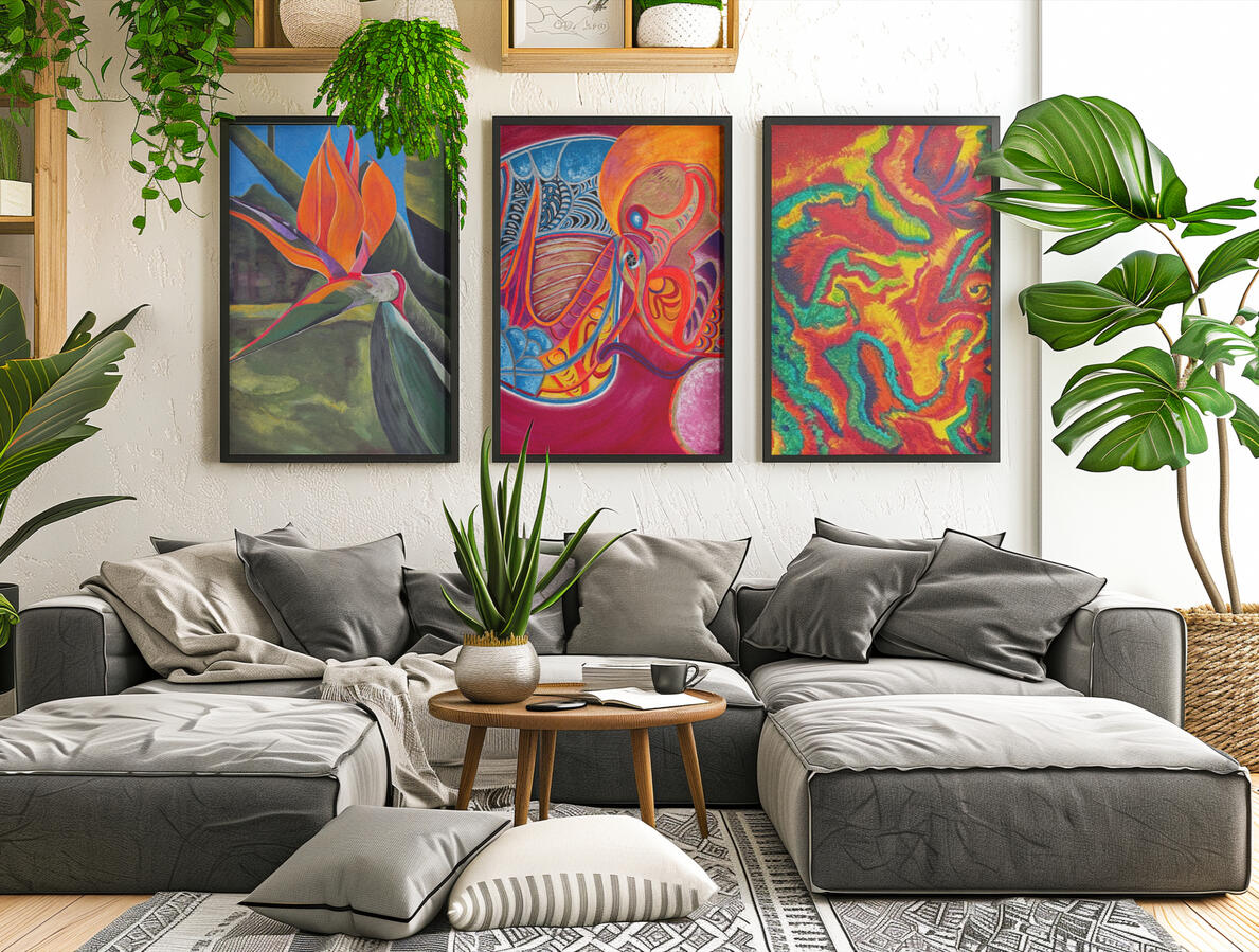 3 Paintings